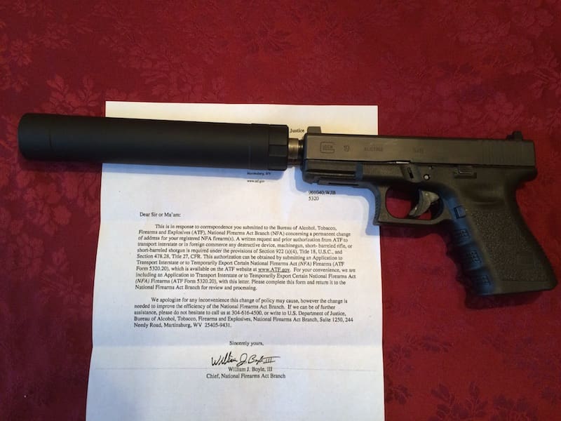 GLOCK mit suppressor (courtesy Kelly in GA for The Truth About Guns)