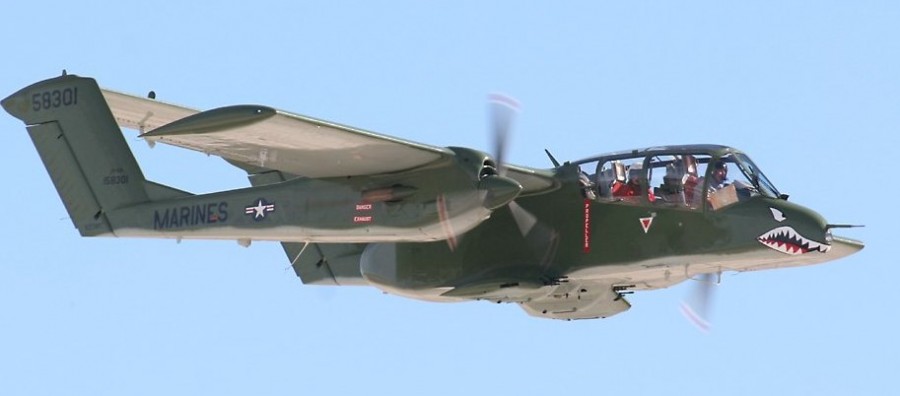 OV-10 “Bronco” Warplane (courtesy richard-seaman.com)