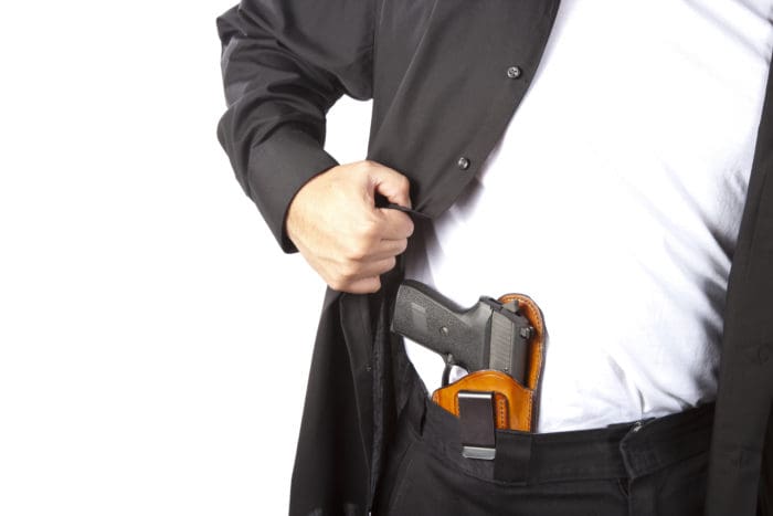 Concealed carry gun pistol