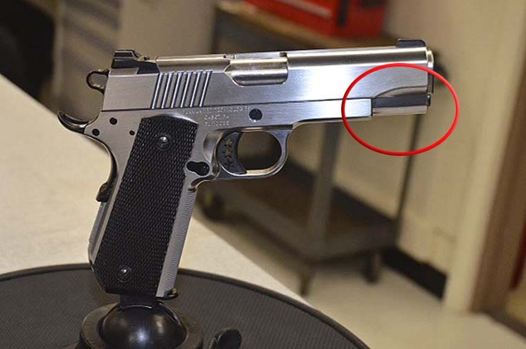 Cabot 1911 dust cover (courtesy The Truth About Guns)