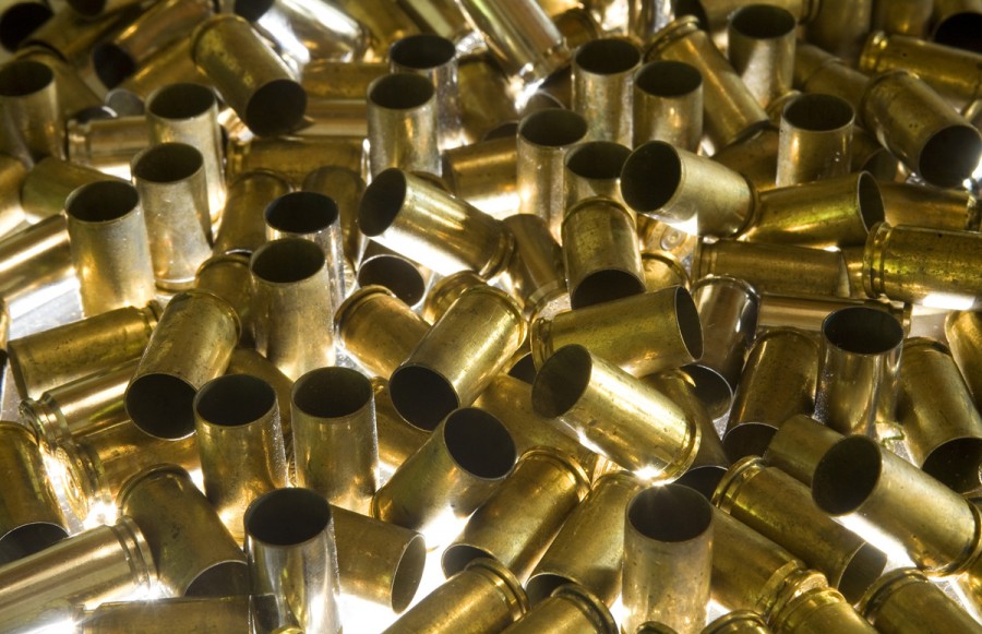 Pile of empty brass (courtesy gunsamerica.com)