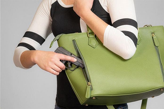 Tactical concealed carry purse off body