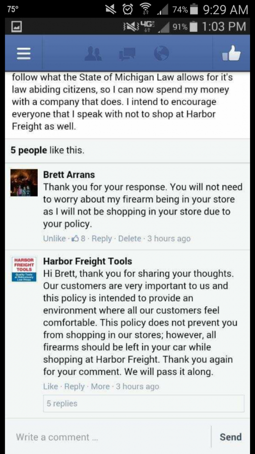Harbor Freight (courtesy facebook.com)