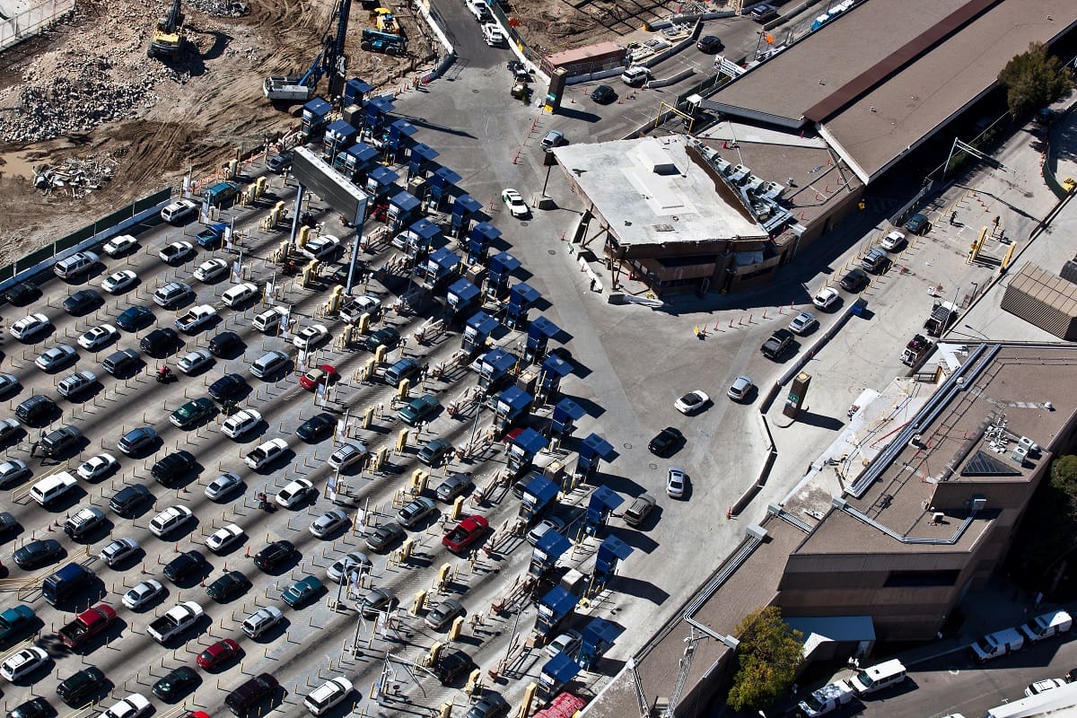 Border Traffic at the San Ysidro Primary Port of Entry.