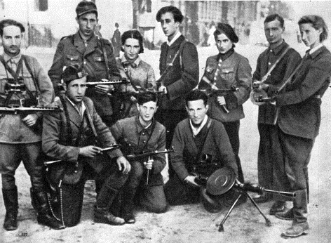 Armed Jewish resistance (courtesy wikipedia.org)
