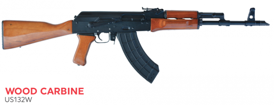 Kalashnikov wood carbine US132W (courtesy Facebook)