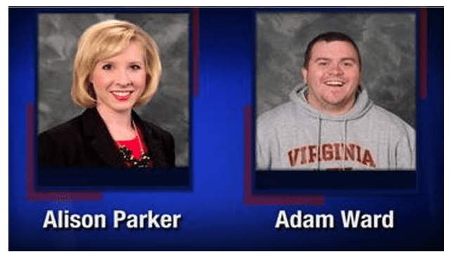 Victims of shooting at Roanoke, VA (courtesy cbsnews.com)