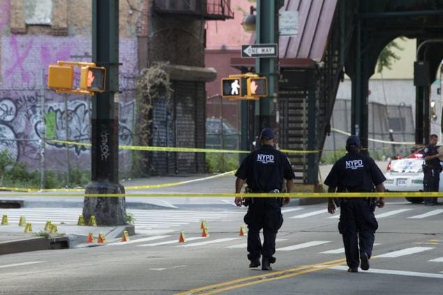 Crime scene Brooklyn (courtesy nydailynews.com)