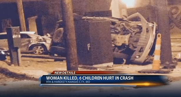 Kansas City car crash (courtesy kctv5.com)