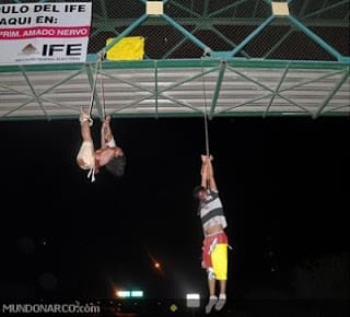 Hanging (courtesy borderlandbeat.com)