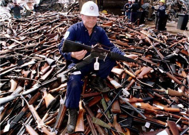 Australian gun confiscation (courtesy bbc.com)