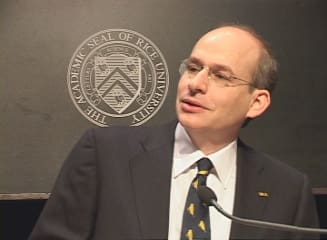 Rice University President David W. Lebrun (courtesy epochtimes.com)