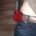 Sara T. 2A holster review front view- TTAG