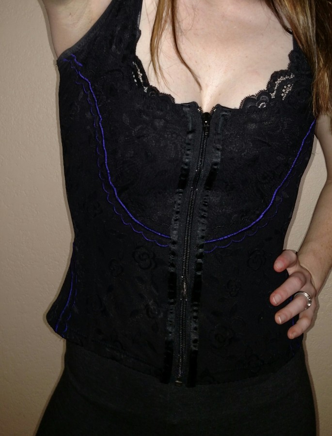 Can Can Concealment corset holster (courtesy Sara Tipton for The Truth About Guns)