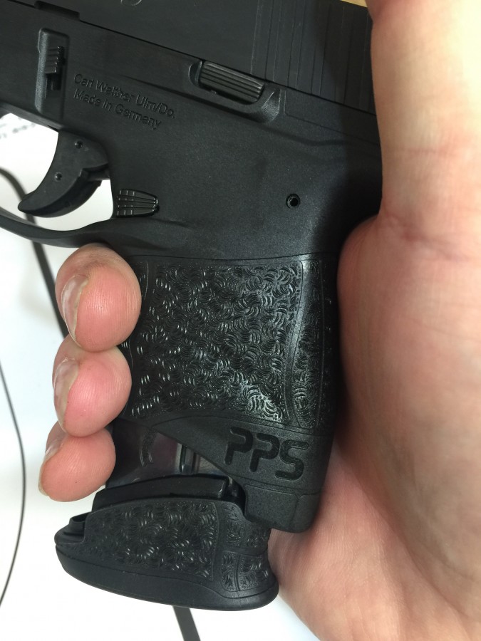 Backwards inserted magazine in a Walther PPS M2 (courtesy The Truth About Guns)