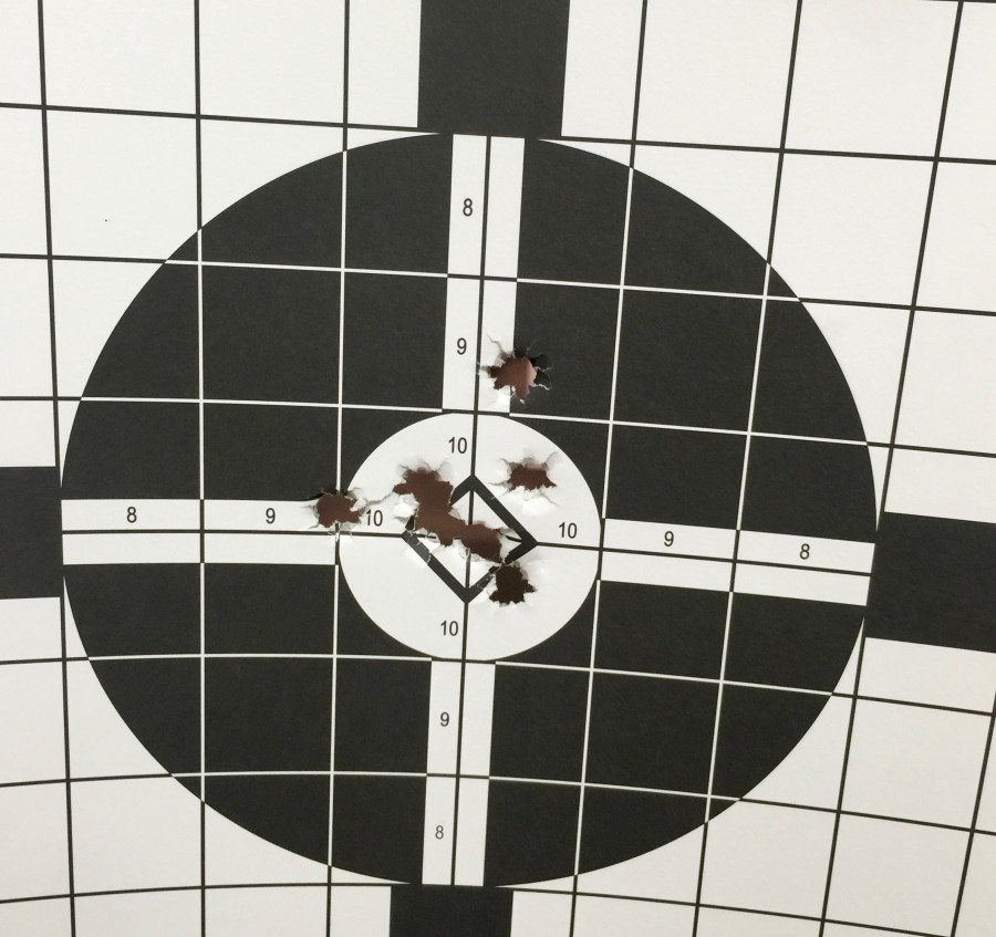 Walther PPS M2 target, 7 yards, slow fire (courtesy The Truth About Guns)