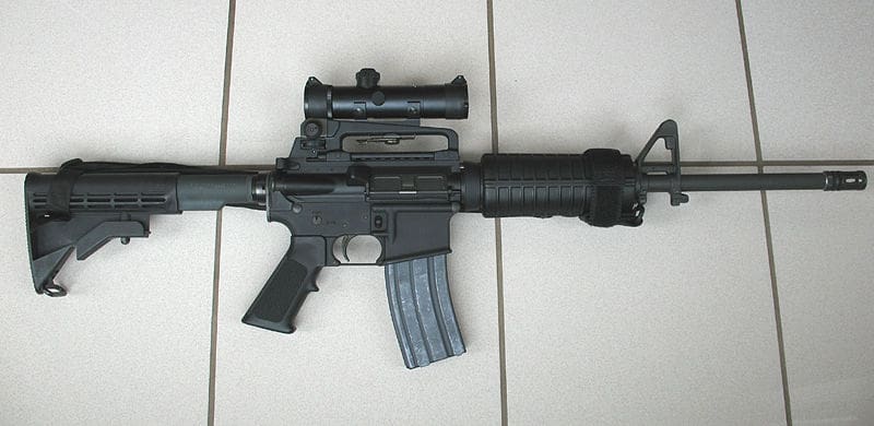 AR-15 (courtesy wikipedia.org)