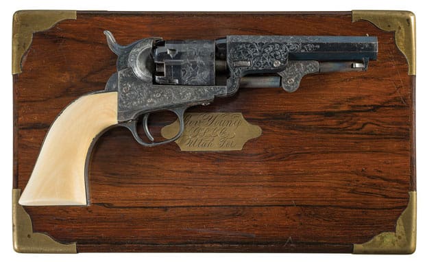 Brigham Young's pistol (courtesy rockislandauction.com)