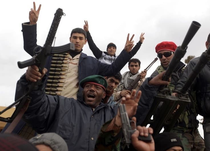 Libyan "rebels"