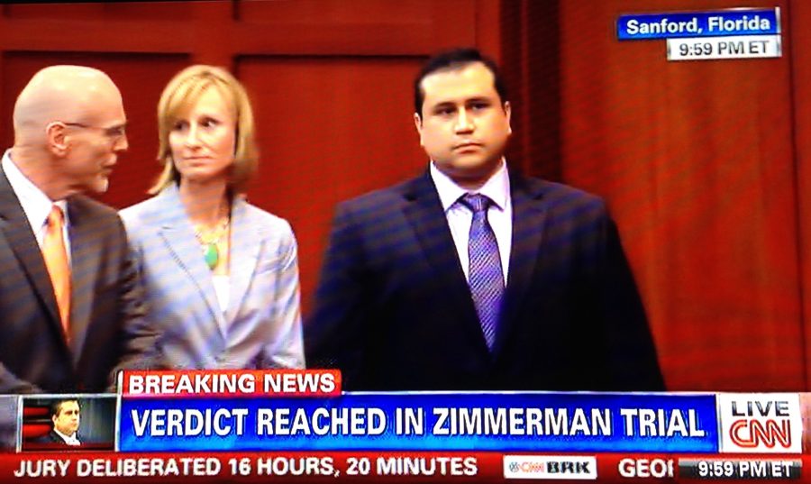 Zimmerman verdicty (courtesy cnn.com)