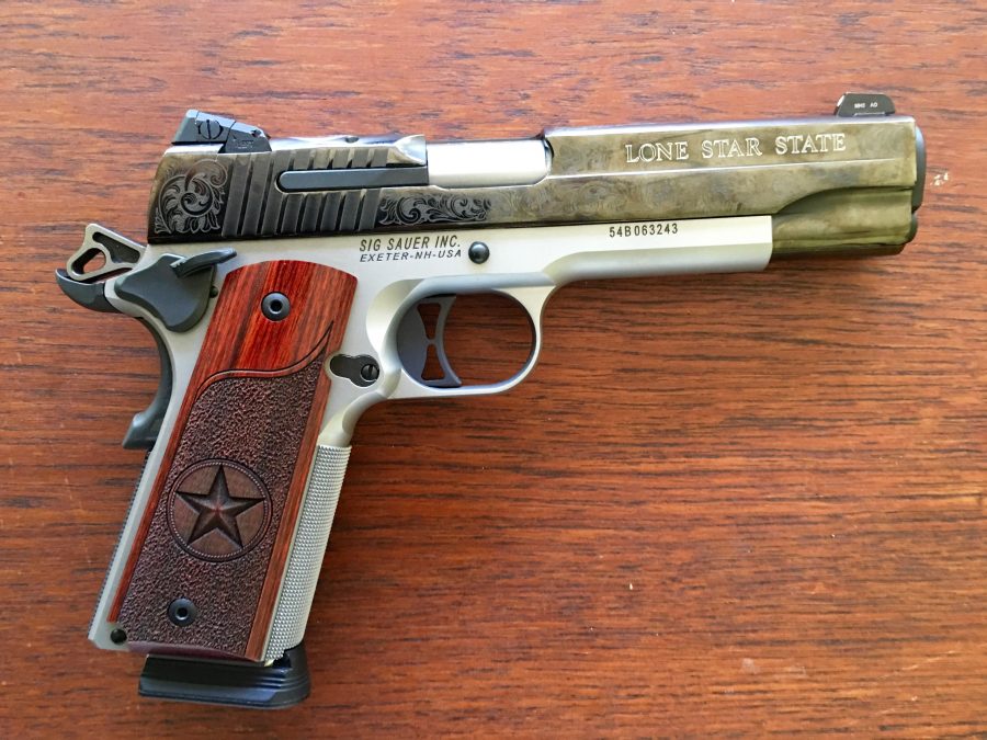 SIG SAUER Texas commemorative 1911 (courtesy The Truth About Guns)