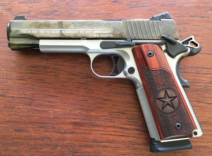 SIG SAUER Texas commemorative 1911 (courtesy The Truth About Guns)