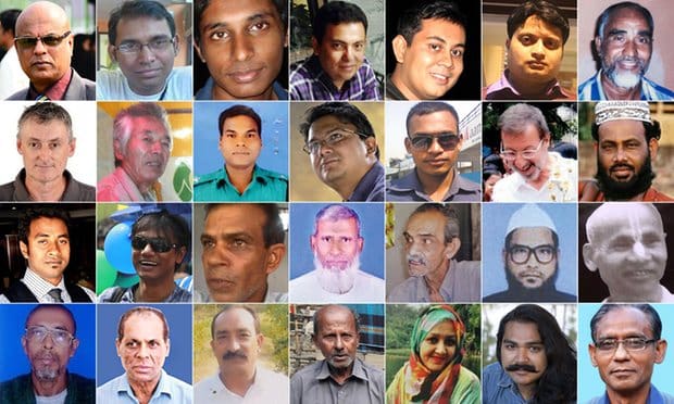 Bloggers and others murdered in Bangladesh (courtesy theguardian.com)