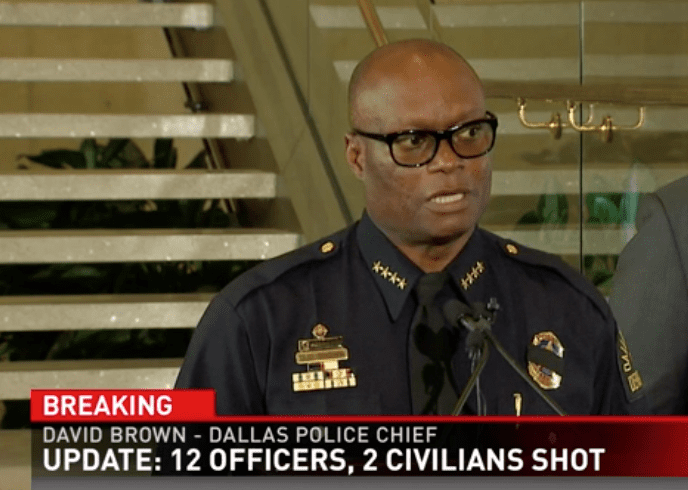 Dallas Police Chief David Brown (courtesy wfaa.com)