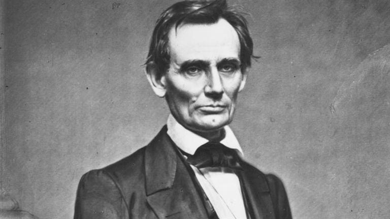 Abraham Lincoln (courtesy biography.com)