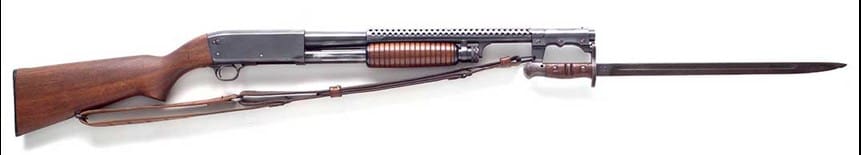 Ithaca M37 with bayonet (courtesy amercianrifleman.com)