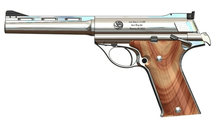 Auto Mag .44 caliber pistol (courtesy automat.com)