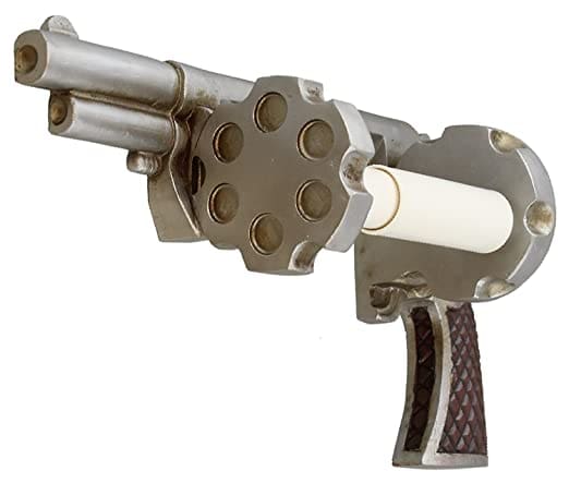 gun revolver toilet paper holder