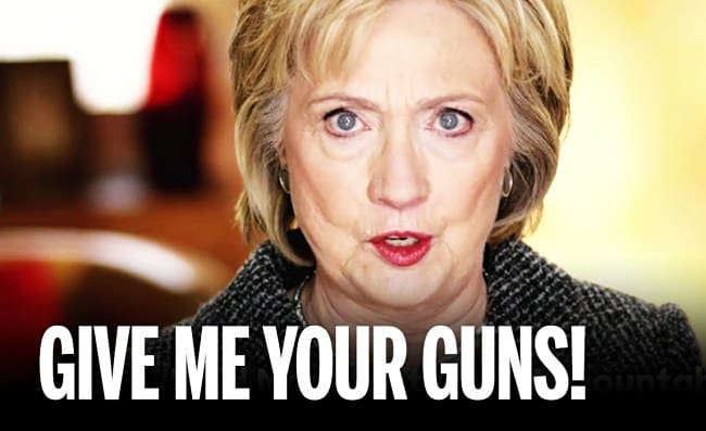 Hillary Clinton gun control radical