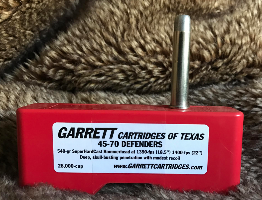 Garrett .45-70 ammo (courtesy thetruthaboutguns.com)