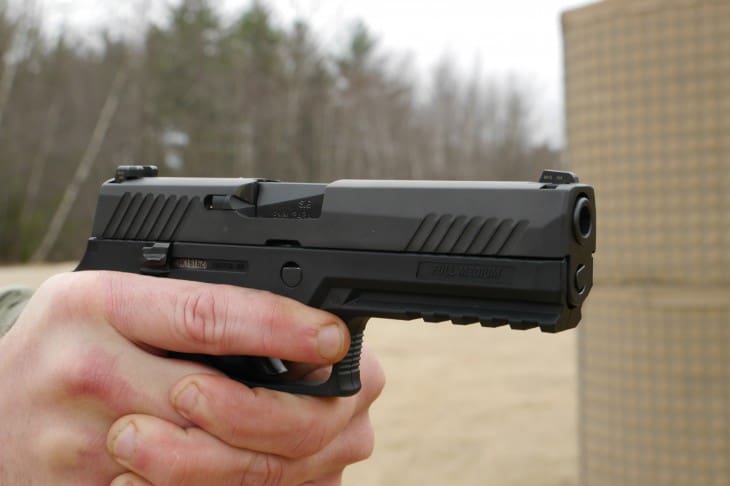SIG SAUER P320 9mm modular pistol