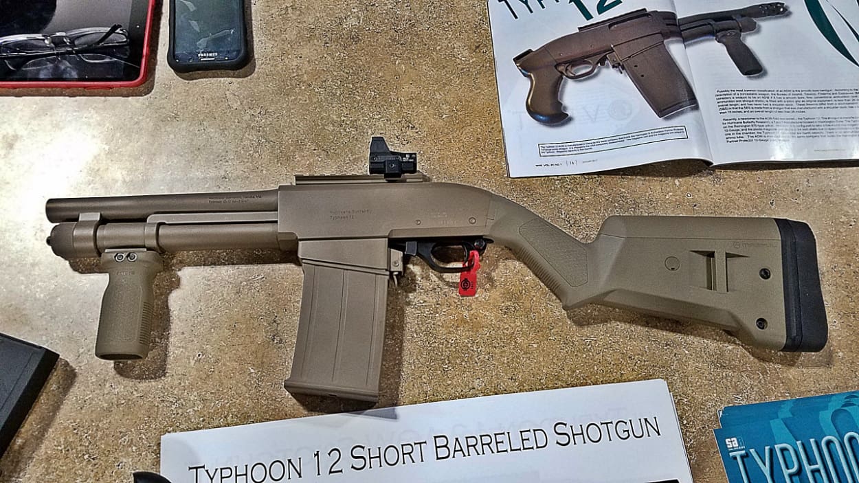 New From Hurricane Butterfly: Typhoon 12 Magazine-Fed Shorty Shotty at ...