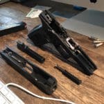 FN 509 in pieces (courtesy thetruthaboutguns.com)