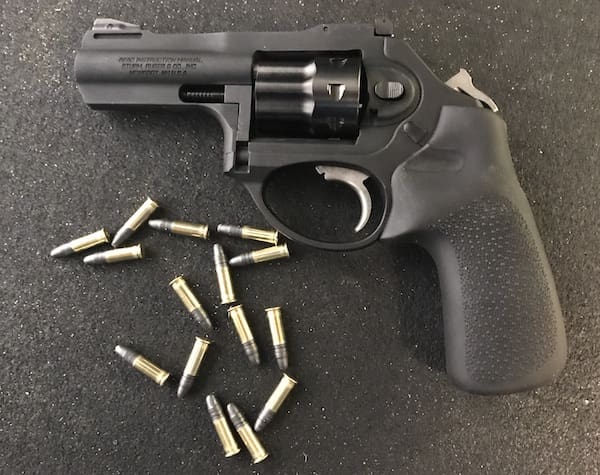Ruger LCRx 3" .22 LR with ammo (courtesy thetruthaboutguns.com)