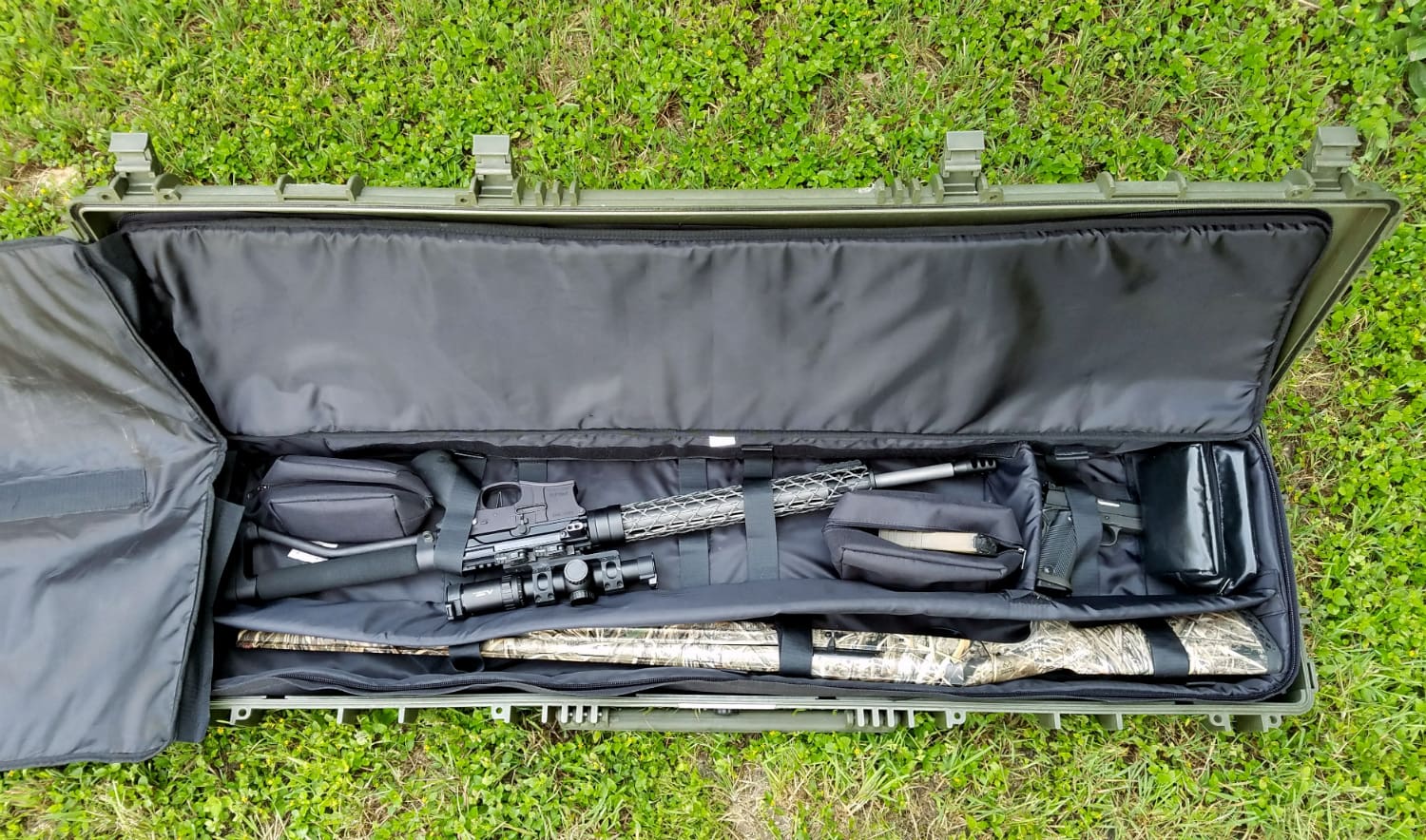 3 gun travel case