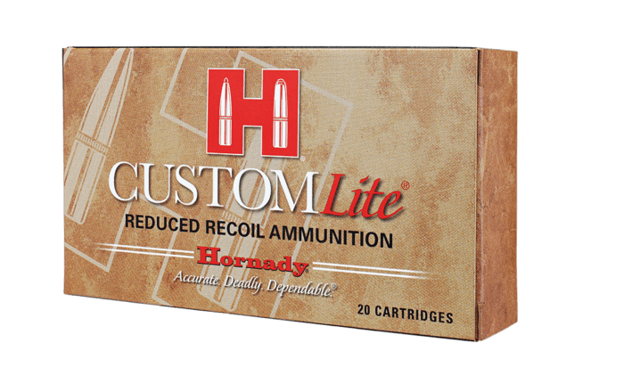 Hornady Custom Lite reduced recoil ammunition