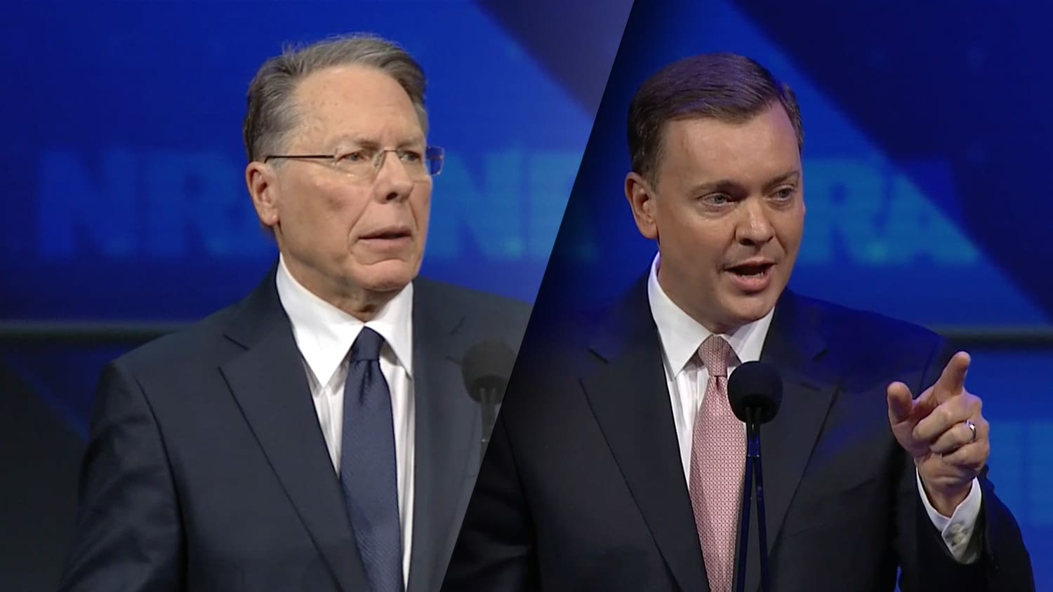 Wayne LaPierre and Chris Cox on the NRA's stance regarding bump fire stocks. courtesy americas1stfreedom.org