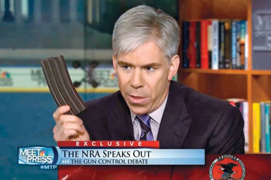 NBC's David Gregory breaking the law on national television. 