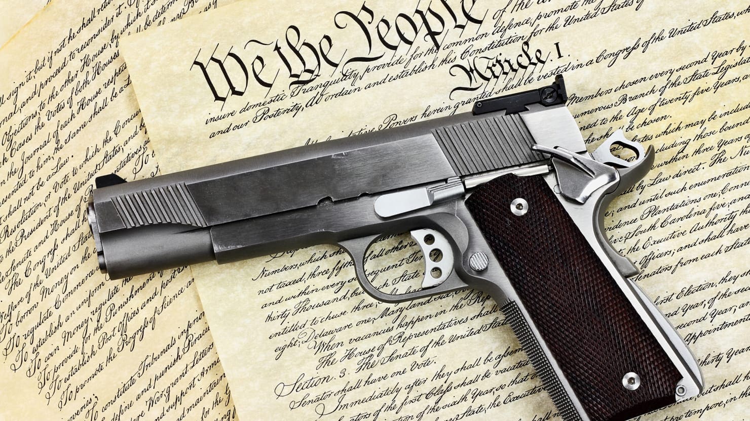 Don't repeal the Second Amendment, just enact "sensible" gun laws. As if. 