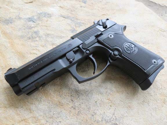 The Beretta 92 is probably the most popular double action semi-auto in the world. 