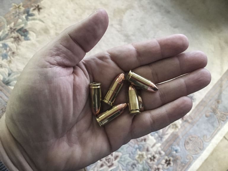 A man lost his truck because of five rounds of ammunition.
