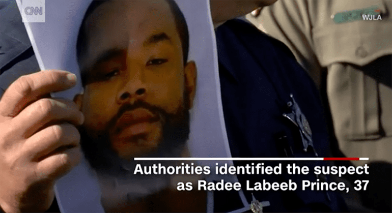 Maryland murder suspect Radee Labeeb Prince was caught in Newark, Delaware. 