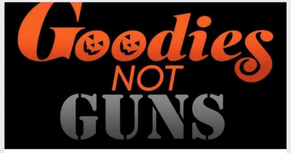 Goodies not guns (courtesy facebook.com)