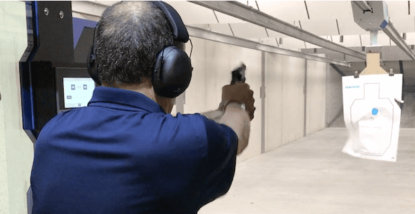 Shooting the Smith & Wesson Model 360 Magnum at The Range at Austin (courtesy thetruthaboutguns.com)
