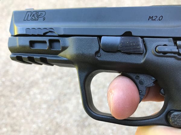 Smith & Wesson M&P9 M2.0 Compact trigger (courtesy thetruthaboutguns.com)