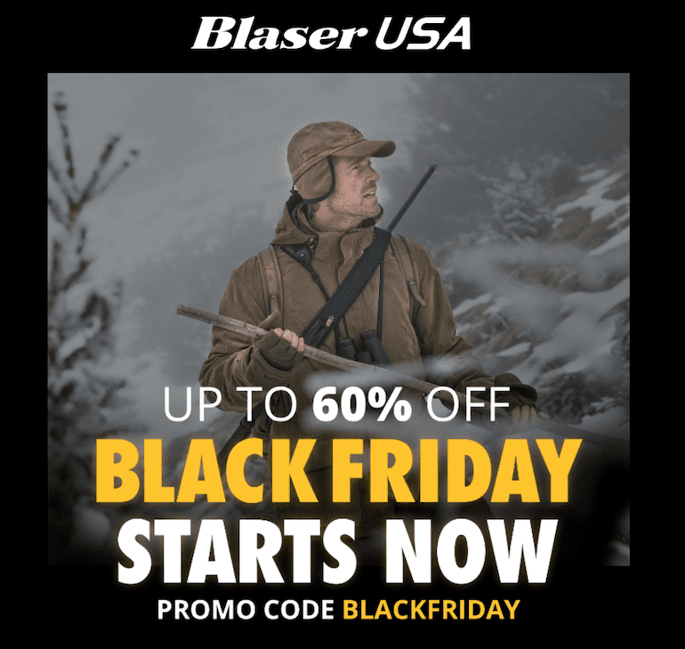 Blaser USA Black Friday sale